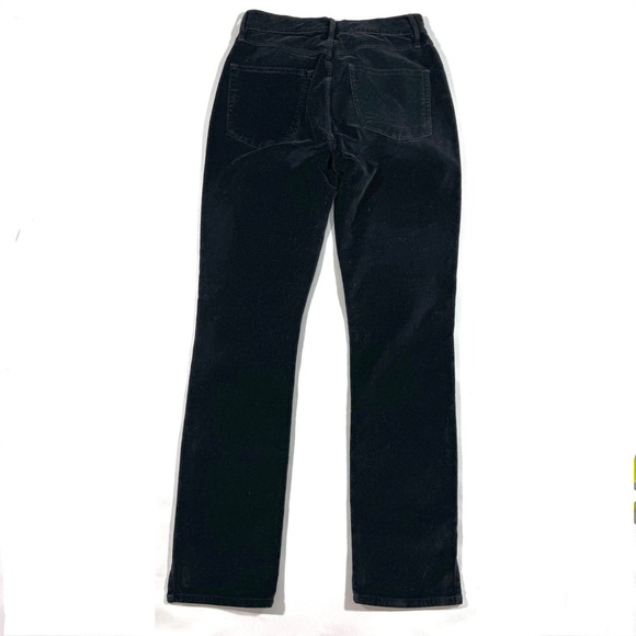 New 3x1 Three By One Higher Ground Velvet Pants Mini Split Leg - Picture 3 of 10